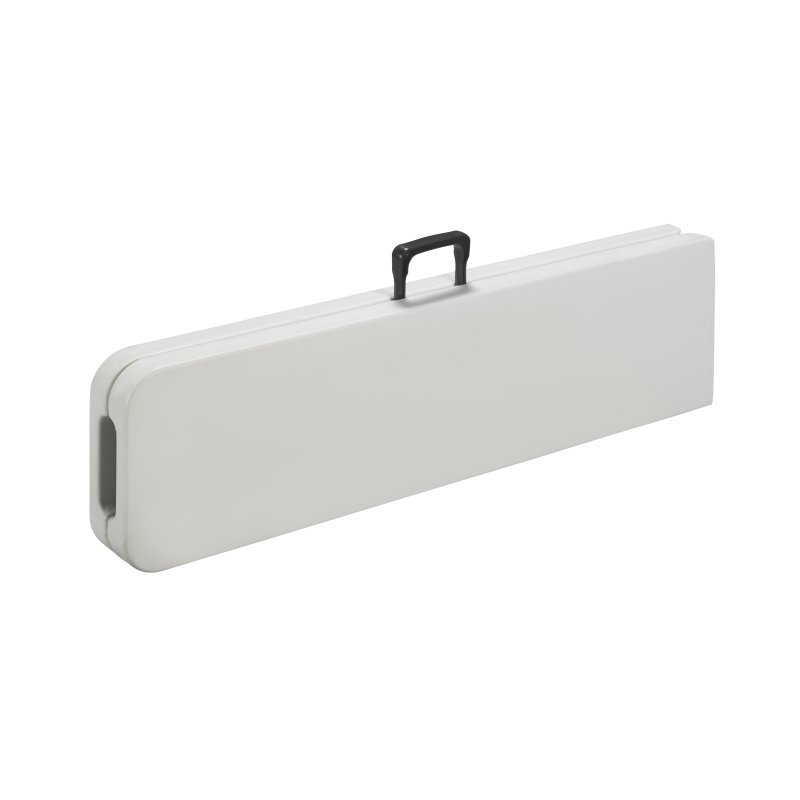 SODEMATUB banc pliant, gris clair, 182 cm, charge 200 kg